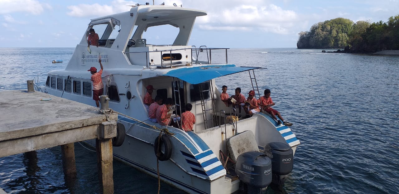 Dispersip Ternate, kapal pintar