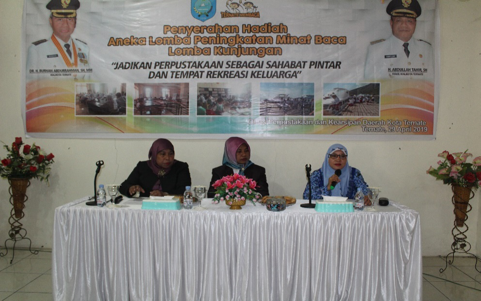 Hari Kunjung Perpustakaan Dispersip Ternate